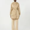 Vendbar, polstret parka i vandafvisende canvas, beige Vendbar, polstret parka i vandafvisende canvas, beige